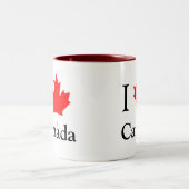 I Leaf Canada Tweekleurige Koffiemok (Center)