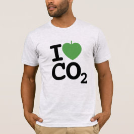 I Leaf CO2 - Koolstofdioxide Liefde Tuinman Mannen T-shirt