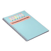 I Learn More Every Day!" Notebook Cover - Inspirin Notitieboek (Rechterzijde)