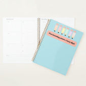 I Learn More Every Day!" Notebook Cover - Inspirin Planner (Display)