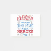 I Leer Geschiedenis Sociale studies Leerhelden Post-it® Notes (Voorkant)