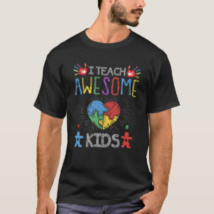 I Leer Geweldige Kinder autisme Special Education  T-shirt