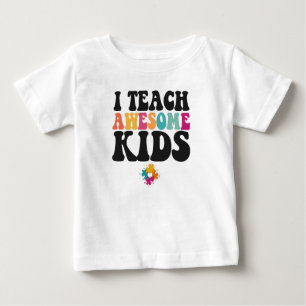 I Leer Geweldige Kinder Cute Autism Awareness Teac