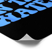 I Left It In The Water Christian Baptism Quote  Poster (Hoek)