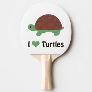 I Leuke de Schildpadden van het hart Weinig Tafeltennisbatje