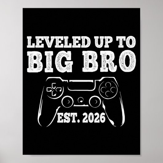 I Leveled Up To Big Bro 2026 Promoted To Big Broth Poster (Voorkant)