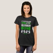 I Leveled Up To Grandmom 2024 Promoted To Level Un T-shirt (Voorkant volledig)