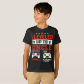 I Leveled Up To Uncle 2026 I'm Going To Be Uncle 2 T-shirt (Voorkant volledig)