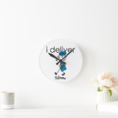 I Levert postdrager Ronde Klok (Huis)