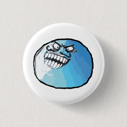 I Lied Rage Face Meme Ronde Button 3,2 Cm (Voorkant)