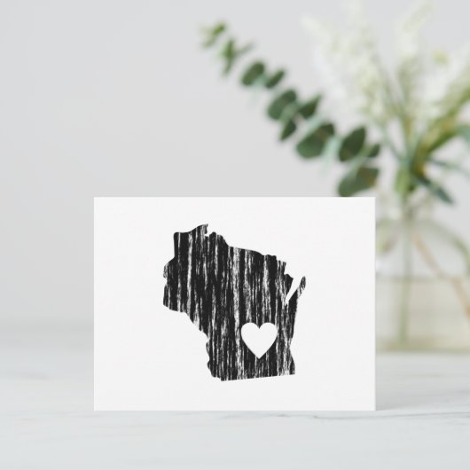 I Liefde van de Staat van het Overzicht van Briefkaart (Staand voorkant)