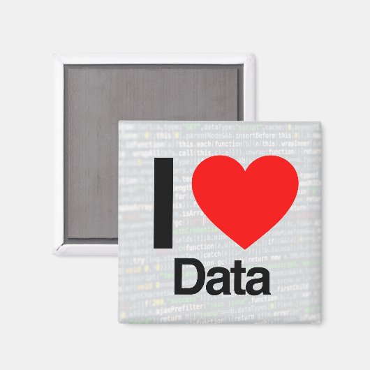 i-liefdesgegevens magneet (Voorkant / Achterkant)