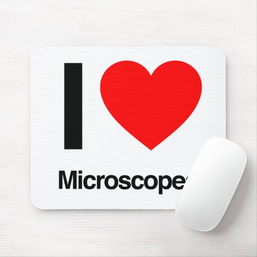 i-liefdesmicroscopen muismat (Met muis)