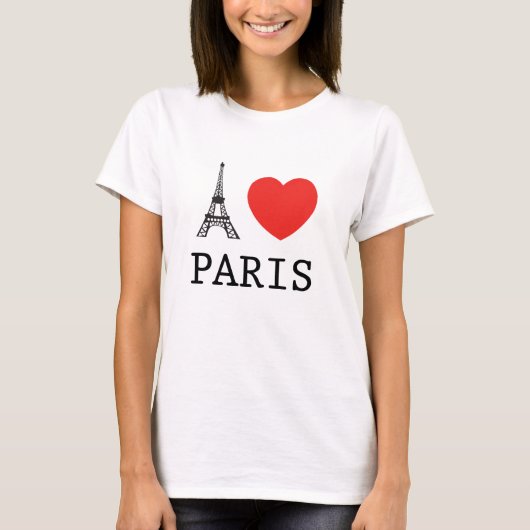 I "LIEFT" PARIS T-SHIRT (Voorkant)