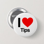 i-lieftips ronde button 5,7 cm (Voorkant /achterkant)