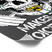 I Lift Weights Because It Makes The Sad Voices Go Poster (Hoek)