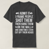 I Lijst Mensen Funny Photografen Gift T-shirt (Design voorkant)