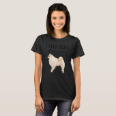 I Like American Eskimo Dogs And Maybe 3 People T-shirt (Voorkant volledig)
