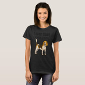 I Like Beagle Dogs And Maybe 3 People T-shirt (Voorkant volledig)