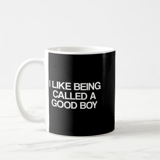 I Like Being Called A Good Boy  Koffiemok (Links)