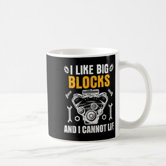 I Like Big Blocks And I Cannot Lie Koffiemok (Rechts)