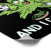 I Like Big Blunts And I Cannot Lie Weed T Lovers Poster (Hoek)