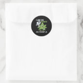 I Like Big Blunts And I Cannot Lie Weed T Lovers  Ronde Sticker (Tas)
