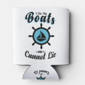 i like big boats and i cannot lie blikjeskoeler (Achterkant)