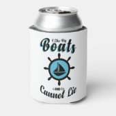 i like big boats and i cannot lie blikjeskoeler (Blikje Achterkant)