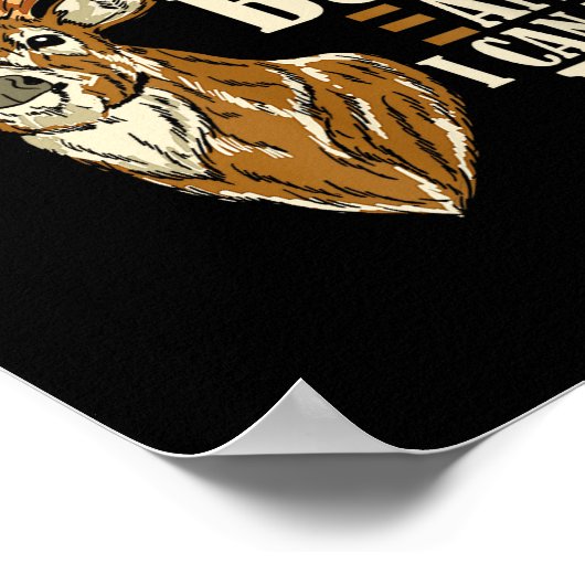 I Like Big Bucks And I Cannot Lie Buck Hunting Poster (Hoek)