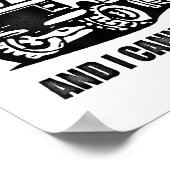 I Like Big Trucks And I Cannot Lie Four Wheel Driv Poster (Hoek)