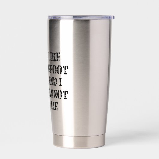 I like Bigfoot and I cannot Lie    Geïsoleerde Drinkbeker (Links)