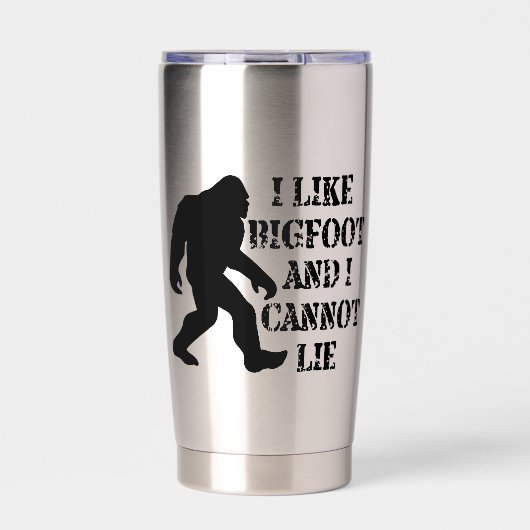 I like Bigfoot and I cannot Lie    Geïsoleerde Drinkbeker (Voorkant)