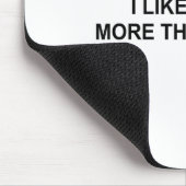 I Like Books More Than People Funny Book Lovers Bo Muismat (Hoek)