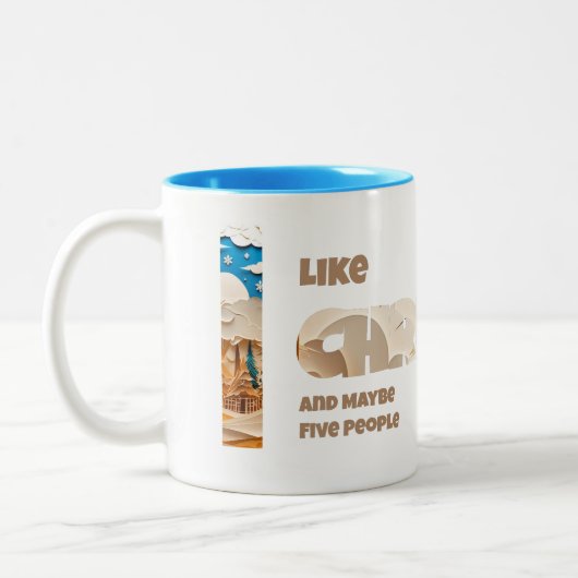 I Like Christmas and Maybe Tweekleurige Koffiemok (Links)