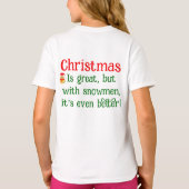I like Christmas T-shirt (Achterkant)
