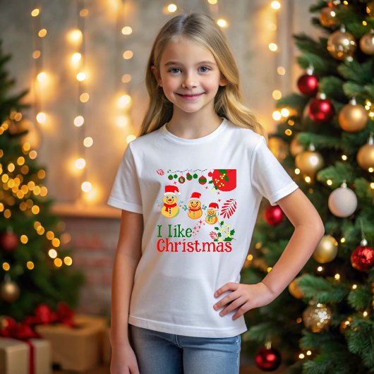 I like Christmas T-shirt