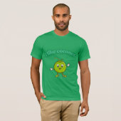  I Like Coconut - Cute Cartoon Coconut Funny T-Shi T-shirt (Voorkant volledig)