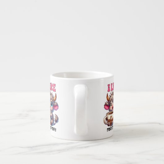 I Like Coffee More Than People Espresso Kop (Achterkant)