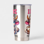 I Like Coffee More Than People  Geïsoleerde Drinkbeker (Links)