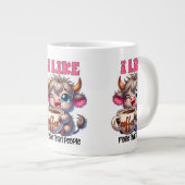 I Like Coffee More Than People  Grote Koffiekop (Voorkant rechts)