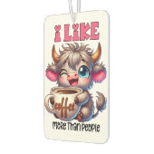 I Like Coffee More Than People Luchtverfrisser (Links)