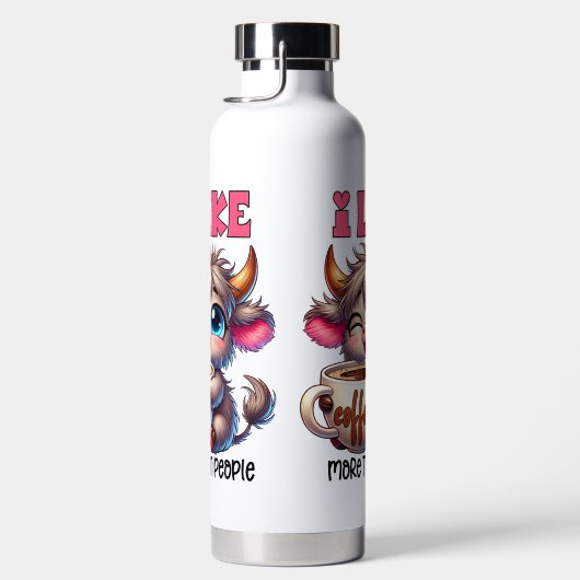 I Like Coffee More Than People  Waterfles (Rechts)