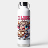 I Like Coffee More Than People Waterfles (Voorkant)