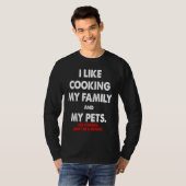 I Like Cooking Grammer T-shirt (Voorkant volledig)