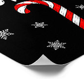 I Like His Candy Cane Christmas Couples Xmas Match Poster (Hoek)