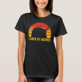 I Like It Moist  Thanksgiving Costume Turkey Leg D T-shirt (Voorkant)
