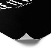 I Like It Wet… Rainy Days Funny Humorous Weather Poster (Hoek)