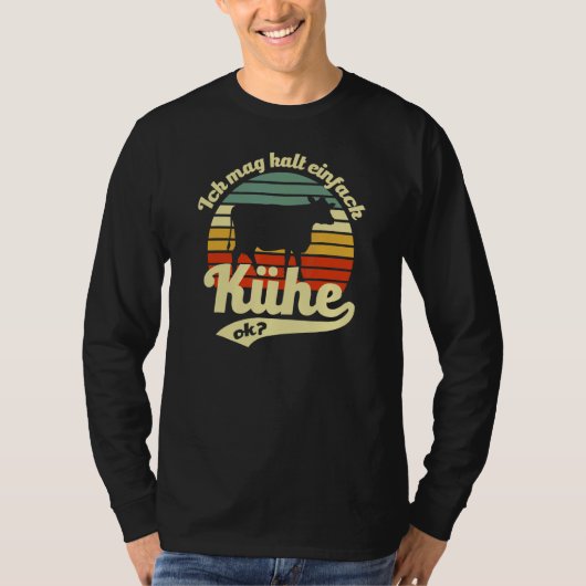 I Like Just Keeping Cows T-shirt (Voorkant)