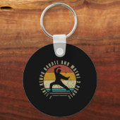 I Like Kenpo Karate And Maybe 3 People Funny Ameri Sleutelhanger (Voorkant)